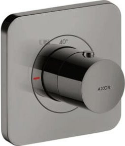 Hansgrohe Axor Citterio E UP-THM Dusch-Fertigset mit Sensor und Thermostat in Schwarz poliert, Breite: 12 cm, Höhe: 12 cm - Bild 1