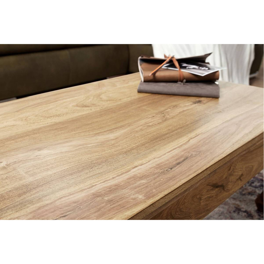 Wohnling Couchtisch aus Holz in Braun B/H/T: 110 x 40 x 60 cm - Bild 2