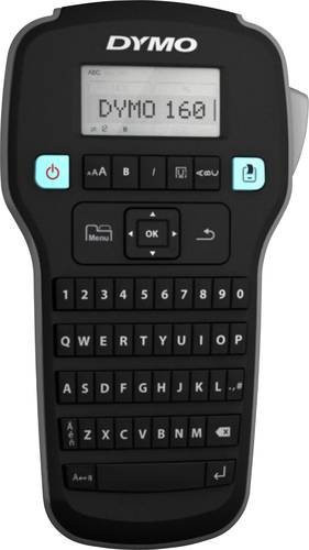 DYMO LabelManager 160 QWERTY Beschriftungsgerät mit thermischem Druck für D1-Bänder in 6 mm, 9 mm und 12 mm - Bild 1