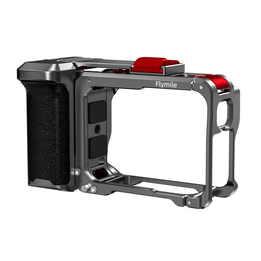 Griff Grip Kit für Insta360 Ace Pro und Ace Pro 2 aus Aluminiumlegierung mit buntem 49/52mm Objektiv Filter Adapter Ring Zubehör Set - Bild 6