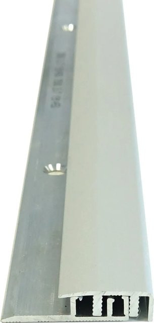 Abschlussprofil Expert von Döllken Profiles aus Aluminium in Silber, B/H: 10 x 20 mm, Länge: 900 mm - Bild 1