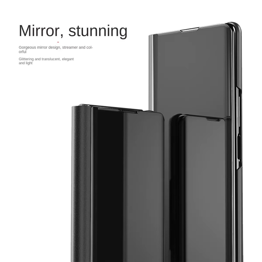 Samsung Galaxy Z Fold 6 5 4 3 5G Schutzhülle aus Hartkunststoff mit Halterung in Weiß - Bild 3