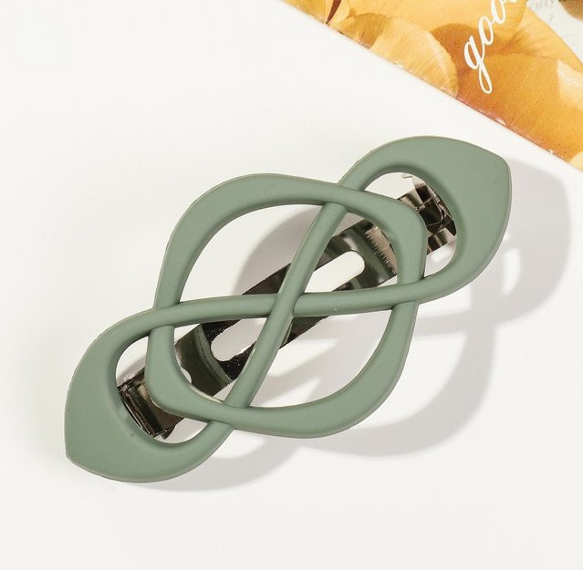 Haarspangen Geometrisch Kreuzknoten, Damen, Mädchen - Bild 1
