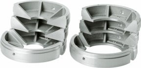 Rothenberger Reduktions-Spanneinsätze Set für P 250 B in Silber aus Aluminium - Bild 1