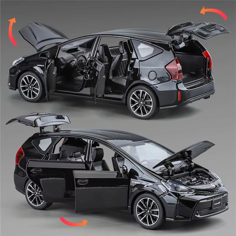 WELLY Prius Automodell, 1:32, Metall, mit Sound und Licht - Bild 3