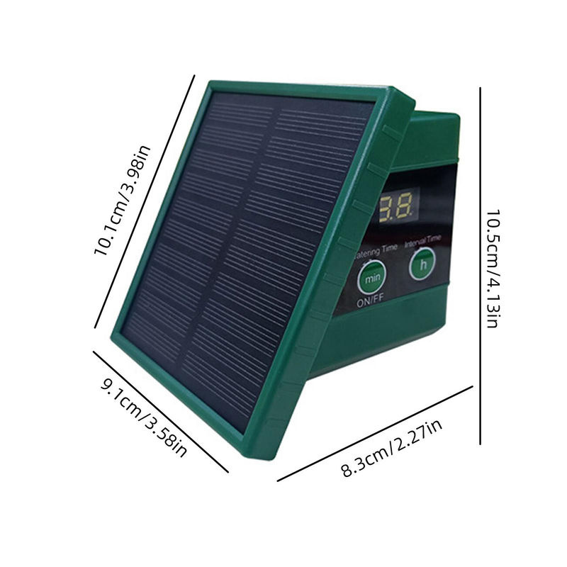 Neoglint Solar-Tropfbewässerungssystem mit Digitalanzeige für den Garten in Grün - Bild 8