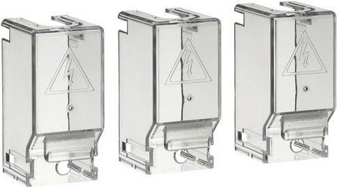 Hager HZC205 Abdeckung 3polig transparent - Bild 1