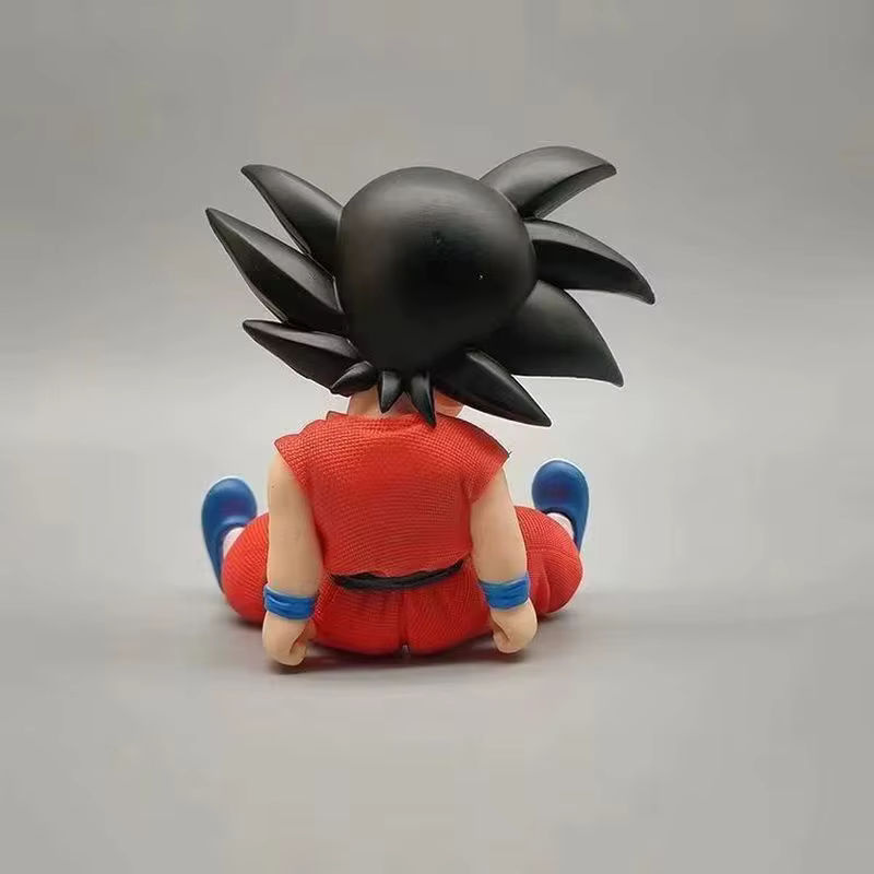Bandai Dragon Ball Mini Goku Schlaffigkeitsfigur als Anime Desktop-Deko-Statue in Mehrfarbig - Bild 5