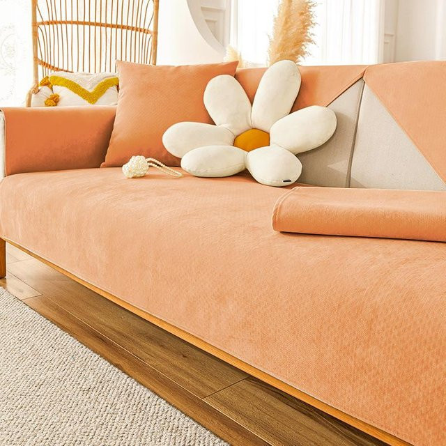 Wasserdichter L-förmiger Ecksofabezug von Your Warm Home mit floralem Design, rutschfest und waschbar, Breite: 70 cm, Tiefe: 150 cm - Bild 1