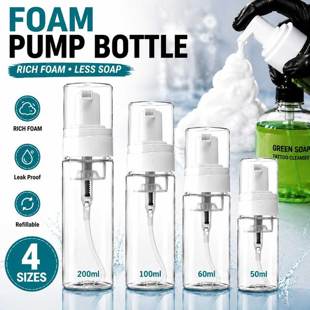 TRUE STAR Schaumpumpflasche, Kunststoff, 50-200ml, Grün - Bild 1