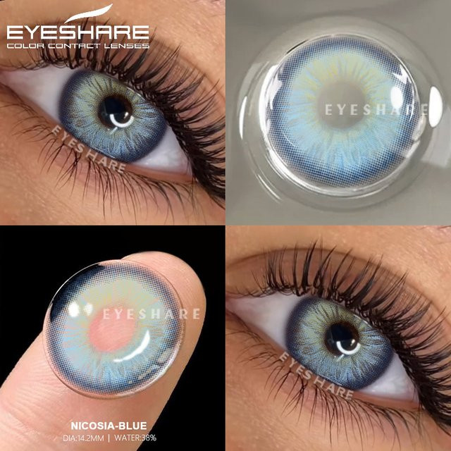 EYESHARE Farbkontaktlinsen, Jahreslinsen, 2 Stück - Bild 1