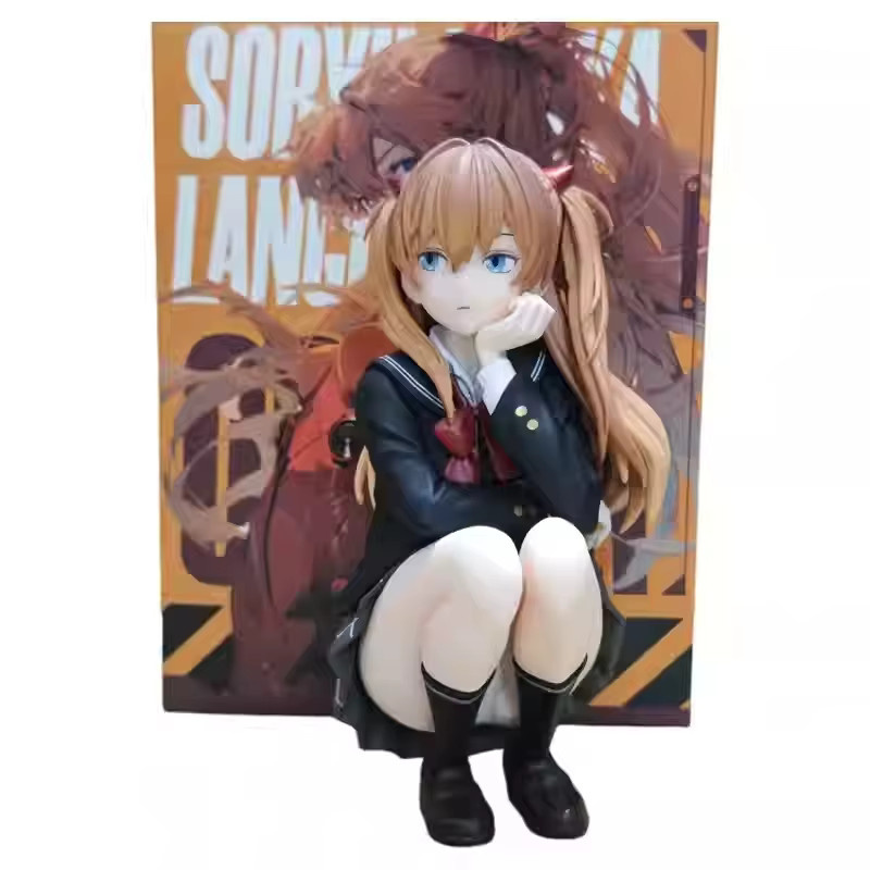 Bandai Evangelion Anime-Mädchen Asuka, Actionfigur, 14 cm - Bild 3