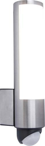 Lutec LEDA LED-Außenstandleuchte mit Bewegungsmelder aus Edelstahl in zylindrischer Form, 14W - Bild 1