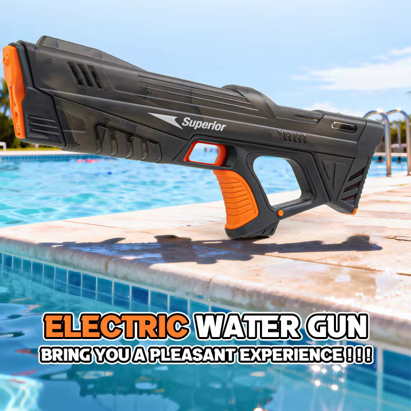 CONUSEA Elektrische Wasserpistole, automatische Wassersaugpistole, Blau - Bild 5