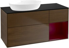 V&B Waschtischunterschrank Finion in Lackausführung, Breite: 120 cm, Tiefe: 50,1 cm, Höhe: 50,1 cm - Bild 1