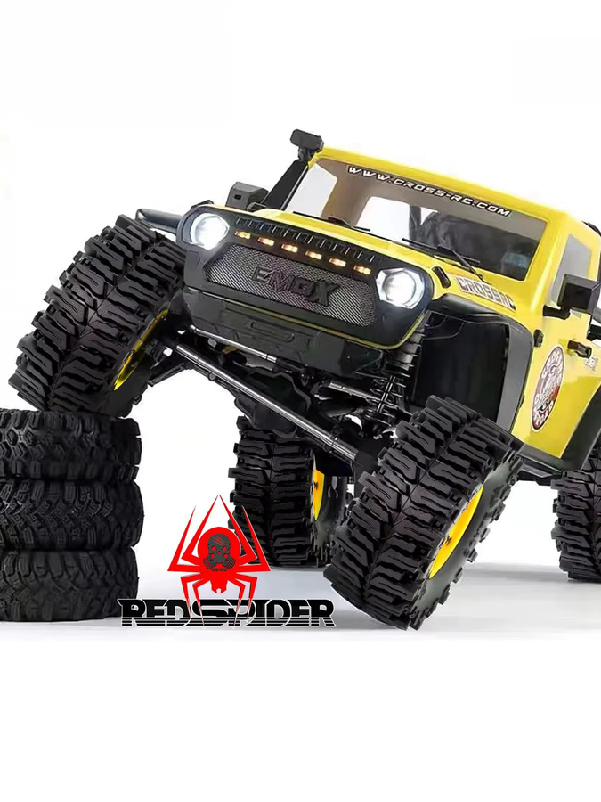 Traxxas RC Crawler Reifen, 1:10, Gummi, Schwarz - Bild 6