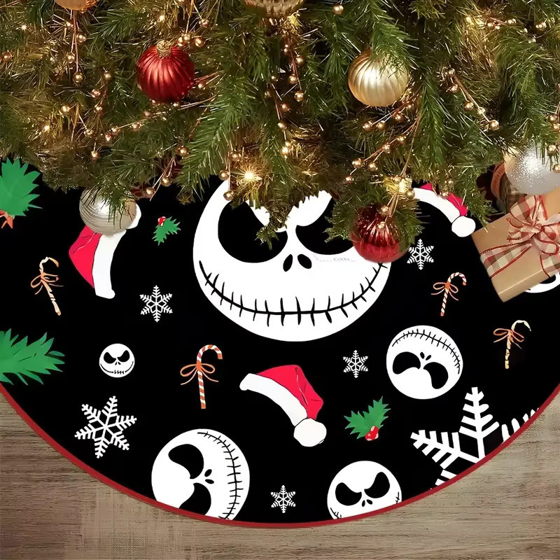 VIKAMA Weihnachtsbaum-Rock mit Horror-Motiv im Landhausstil für deine Weihnachtsdekoration - Bild 2
