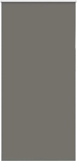 vidaXL Verdunkelungsrollo Grau aus Polyester, B: 100 cm, H: 230 cm - Bild 1