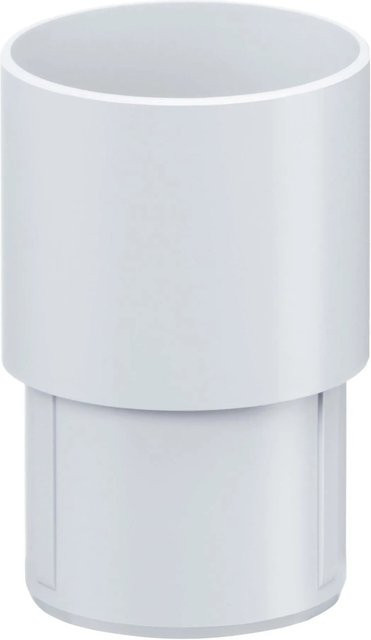 Inefa Fallrohrverbinder aus PVC DN 50 in Weiß - Bild 1