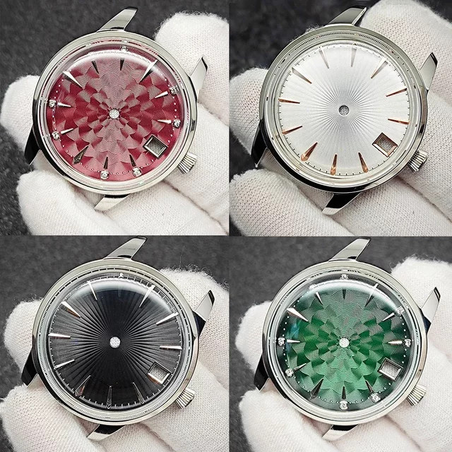 SNQP Uhrengehäuse Edelstahl, Silber, 33 mm, Damen, mit Zifferblatt - Bild 1