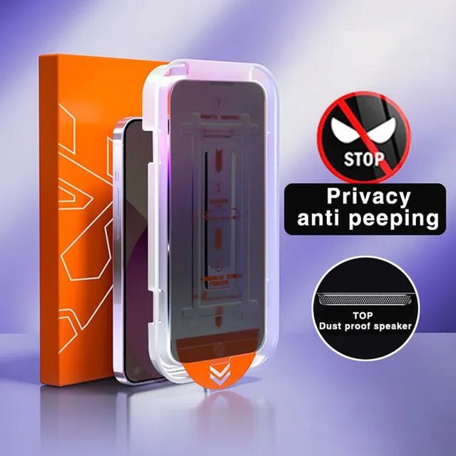 Samsung Privacy Displayschutzfolie mit One-Click Installation für Galaxy A56 A55 A54 A53 A52 A36 A35 A34 A33 A16 sowie S25 S24 Ultra S23 Plus S22 - Bild 1