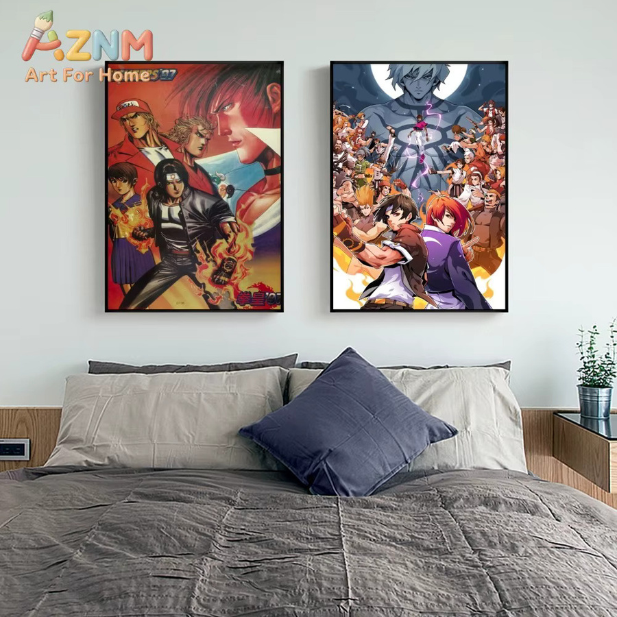 Kayou The King Of Fighters Arcade-Spiele Poster Wandkunst in Mehrfarbig - Bild 3