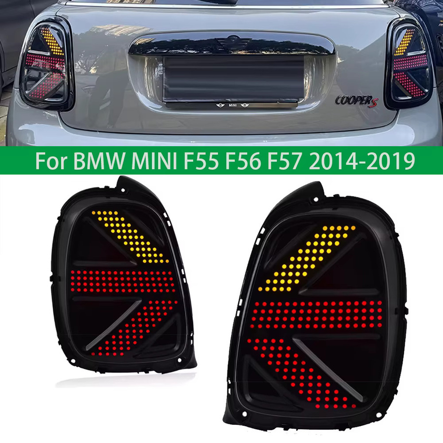 LED Rücklicht-Baugruppe für BMW Mini Cooper F55 F56 F57 (2014–2019) mit dynamischem Blinker, Bremslicht und Rückfahrscheinwerfer von wzjoo - Bild 2