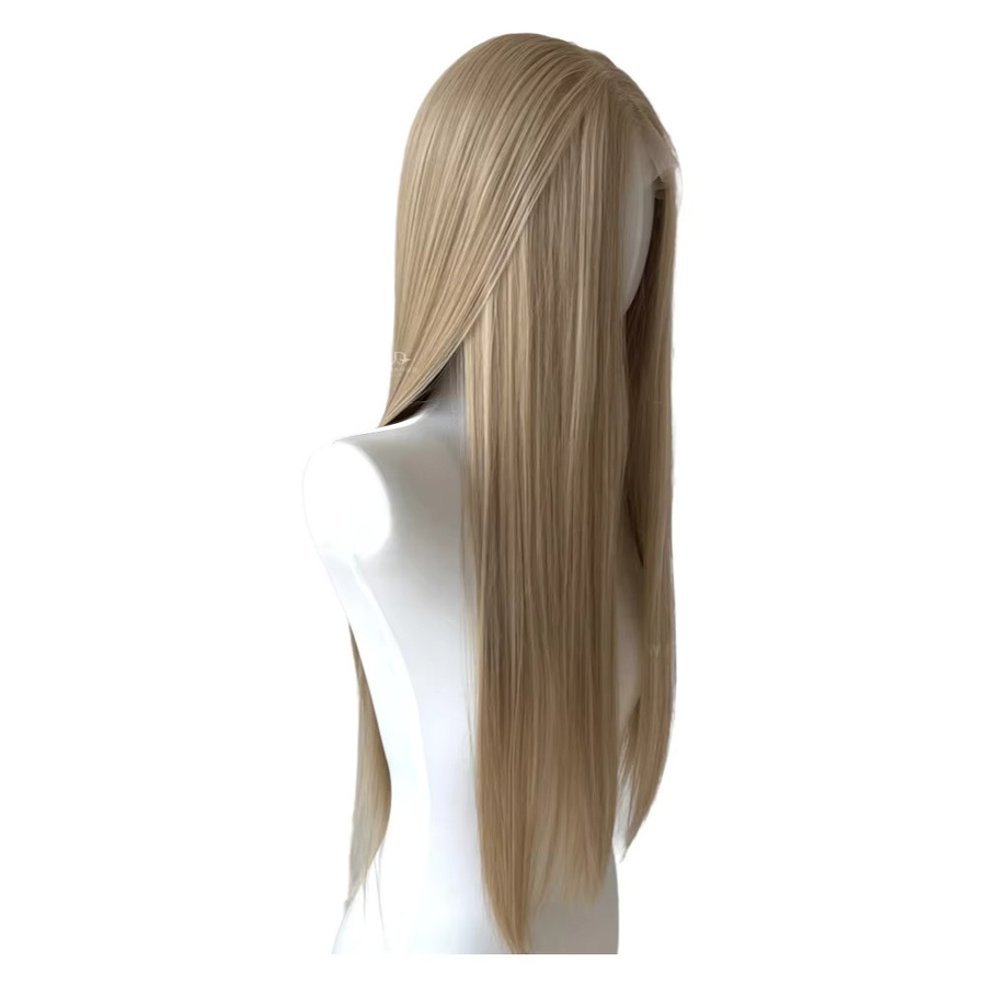 WEERAODD Lace-Front-Perücke, Blond-Braun, 26 Zoll, 150 % Dichte, Damen - Bild 4