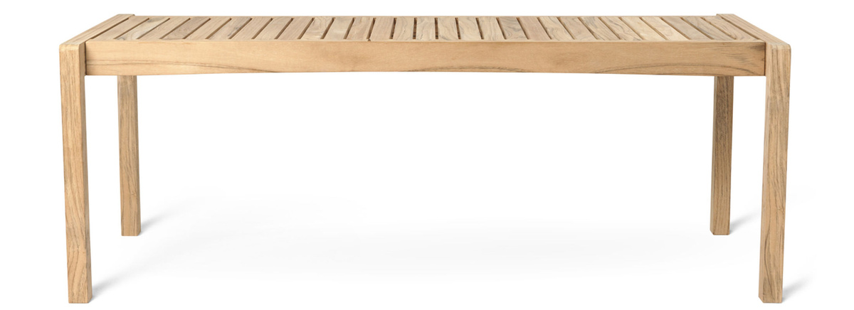 Carl Hansen & Søn And Son Ah912 Outdoor Bank aus Teakholz in Braun - Bild 3