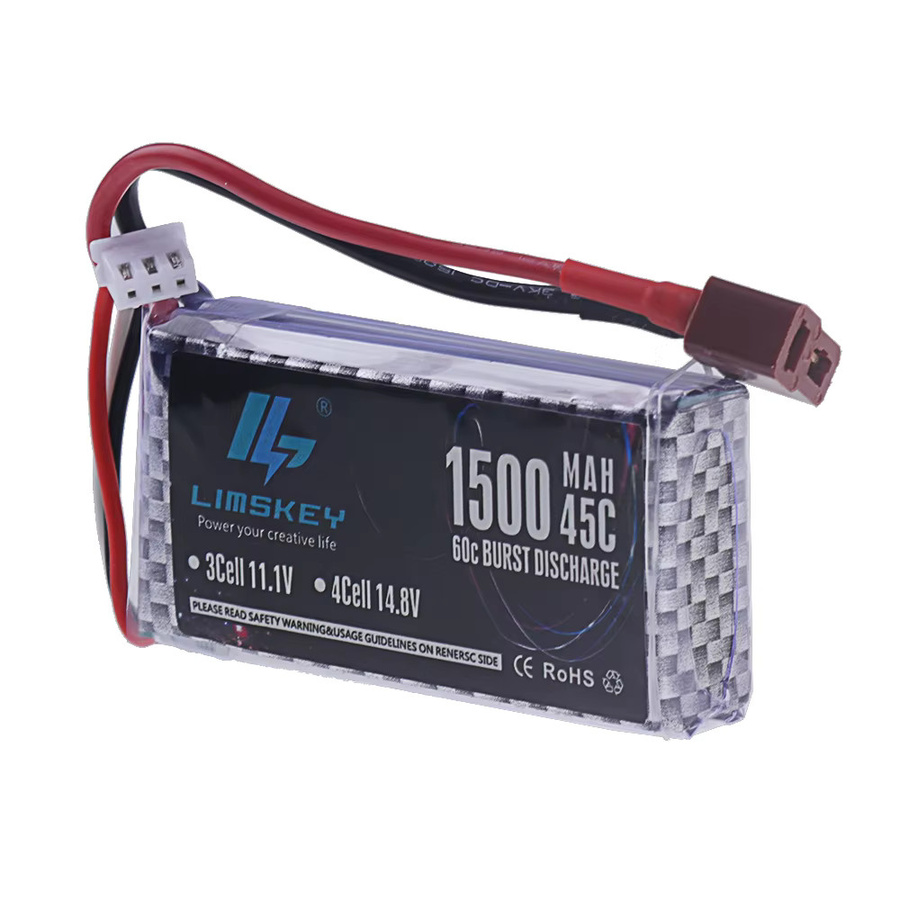 GAOLAG LiPo Akku 7,4 V 2S 1800mAh 45C mit XT30 oder XT60 Stecker für RC Drohnen, Hubschrauber, Autos, FPV und Boote - Bild 1