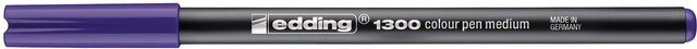 edding Colorpen 1300 Filzstift mit 3mm Spitze in Violett - Bild 1