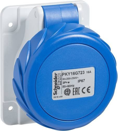 Schneider Electric PKY16G723 CEE Anbaudose 16A 250V blau - Bild 1