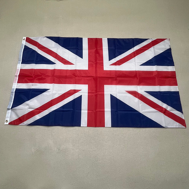 YIXIN Nationalflagge des Vereinigten Königreichs England-UK-Flagge aus Polyester, B/H: 150 x 90 cm, Mehrfarbig - Bild 1