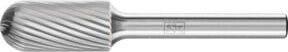 PFERD Hartmetall Frässtift Walzenrund WRC universal mittel, Farbe: Silber, Durchmesser: 12 mm, Länge: 25 mm, Schaft-Durchmesser: 6 mm - Bild 1