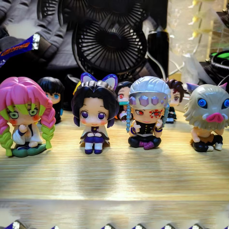 Bandai Demon Slayer Q Posket Mini-Figuren, 8-teiliges Set - Bild 2