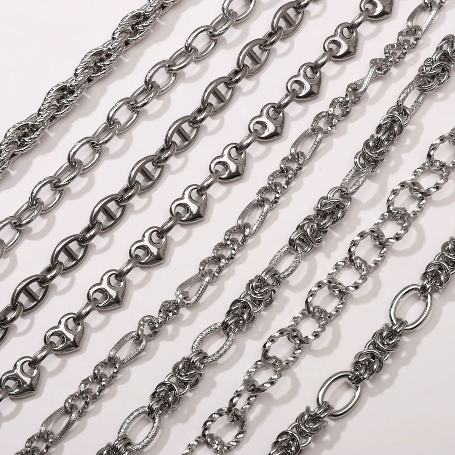 HMC Kette Edelstahl, Silber - Bild 1