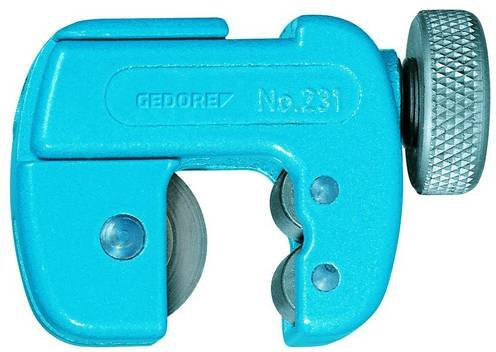 Gedore Kleinst-Rohrabschneider MINI-QUICK in Blau und Zink - Bild 1