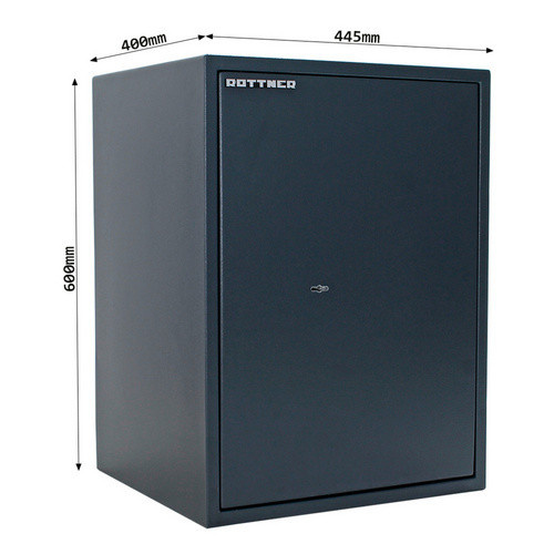 Rottner Tresor Power Safe aus Stahl in Anthrazit, B: 44,5 cm, H: 60 cm - Bild 2