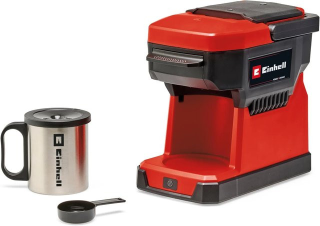 Einhell Akku-Kaffeemaschine TE-CF 18 Li-Solo Power X-Change in Rot - Bild 2