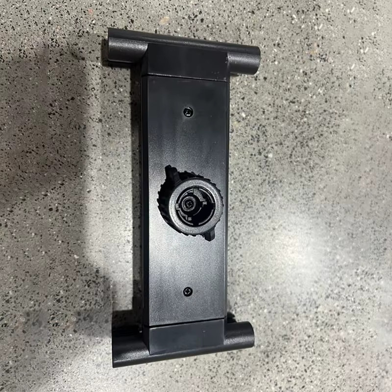 SD&HI Tablet-Clip mit Stativhalterung und fester Basis für mobile Übertragungen, Schwarz - Bild 2