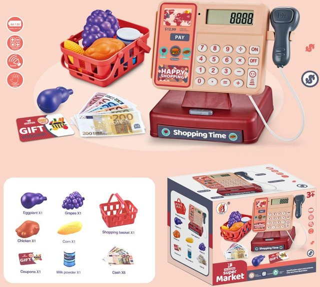 Linyi toy car Simulation Supermarkt Kasse, Elektrisch, ab 14 Jahre - Bild 1
