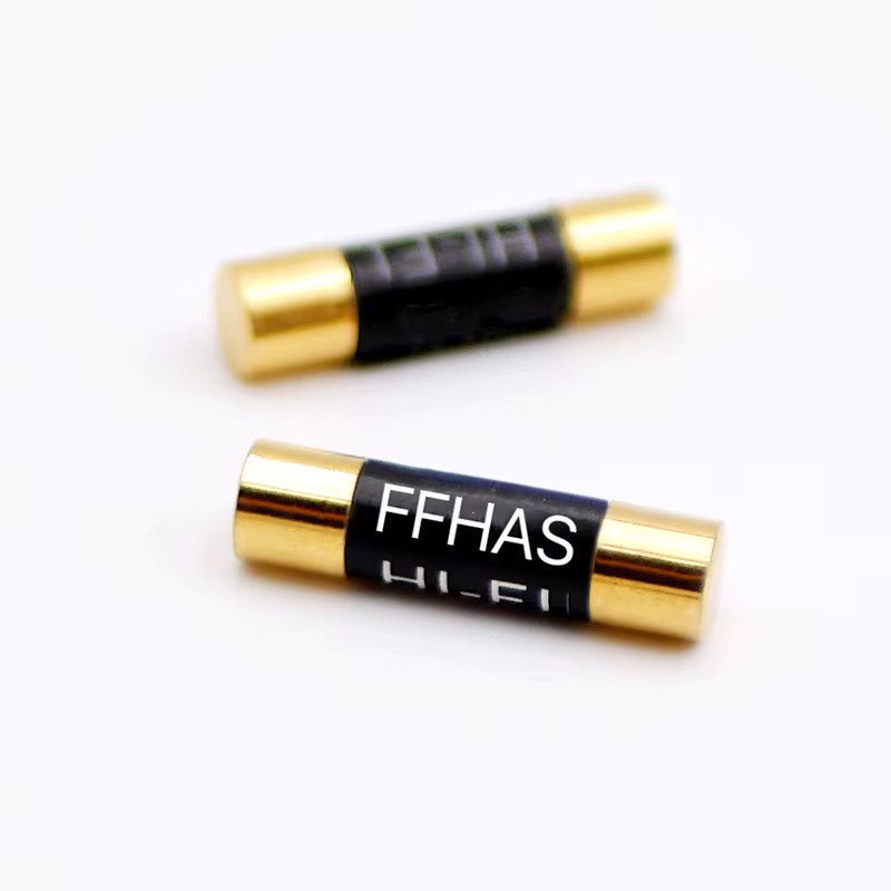 FFHAS HiFi-Audio-Sicherungen 5N reines Silber und Gold, Nano-beschichtet, 5 x 20 mm, langsam träge - Bild 2