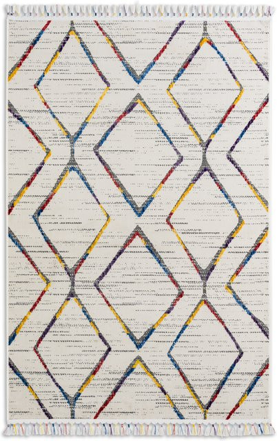 Moderner Teppich JESI von astra in Diamonds Design, pflegeleicht und mit High-Low-Effekt, B/T: 230 x 160 cm, Multicolour - Bild 1