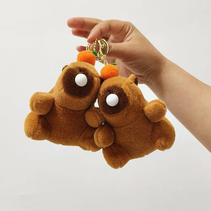 Yiran bag Capybara Plüsch Schlüsselanhänger Tiere - Bild 1
