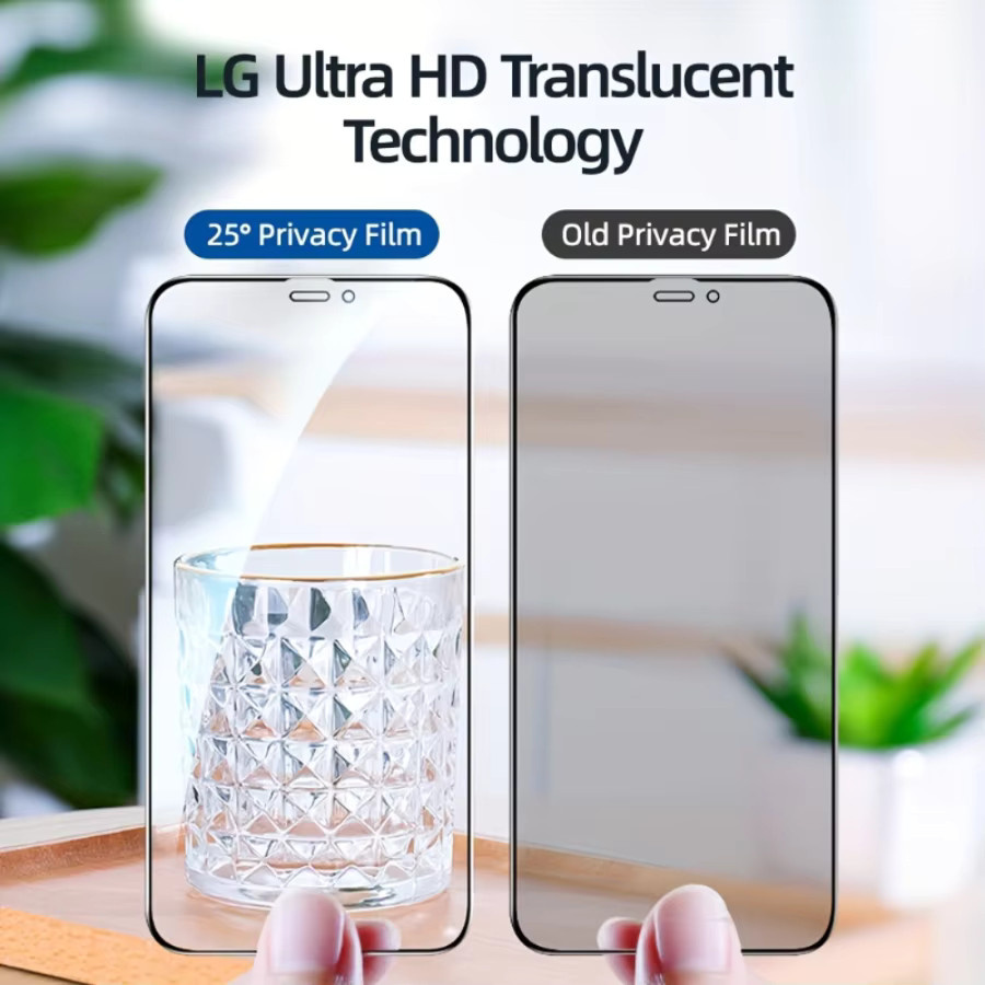 2er-Set Privatsphäre-Displayschutz aus gehärtetem Glas für Apple iPhone 15 14 13 12 11 Pro Max Mini und iPhone 7 8 Plus X XR XS Max, transparent - Bild 2