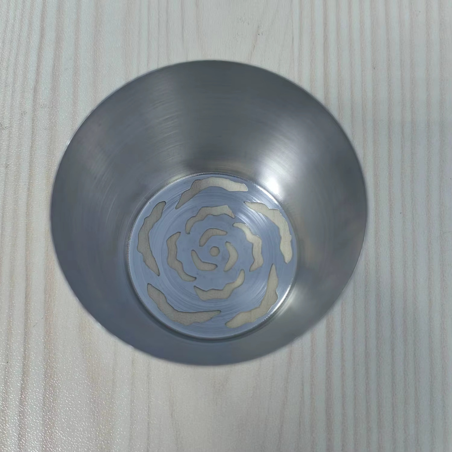 MRF Edelstahl Spritzdüse XXL Tropfen Blumenmuster in Silber für Dessert Icing und Marshmallow Jam - Bild 2
