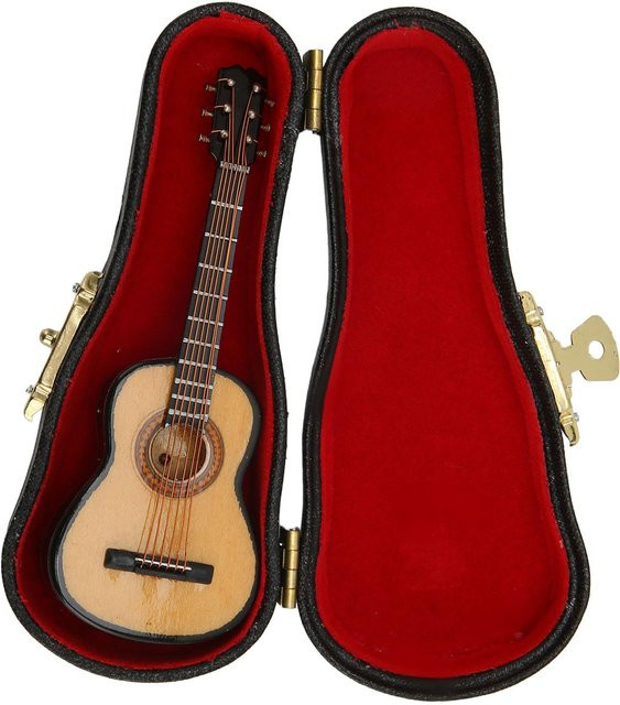 GoolRC Brosche Gitarrenaussehen, Damen, black - Bild 1