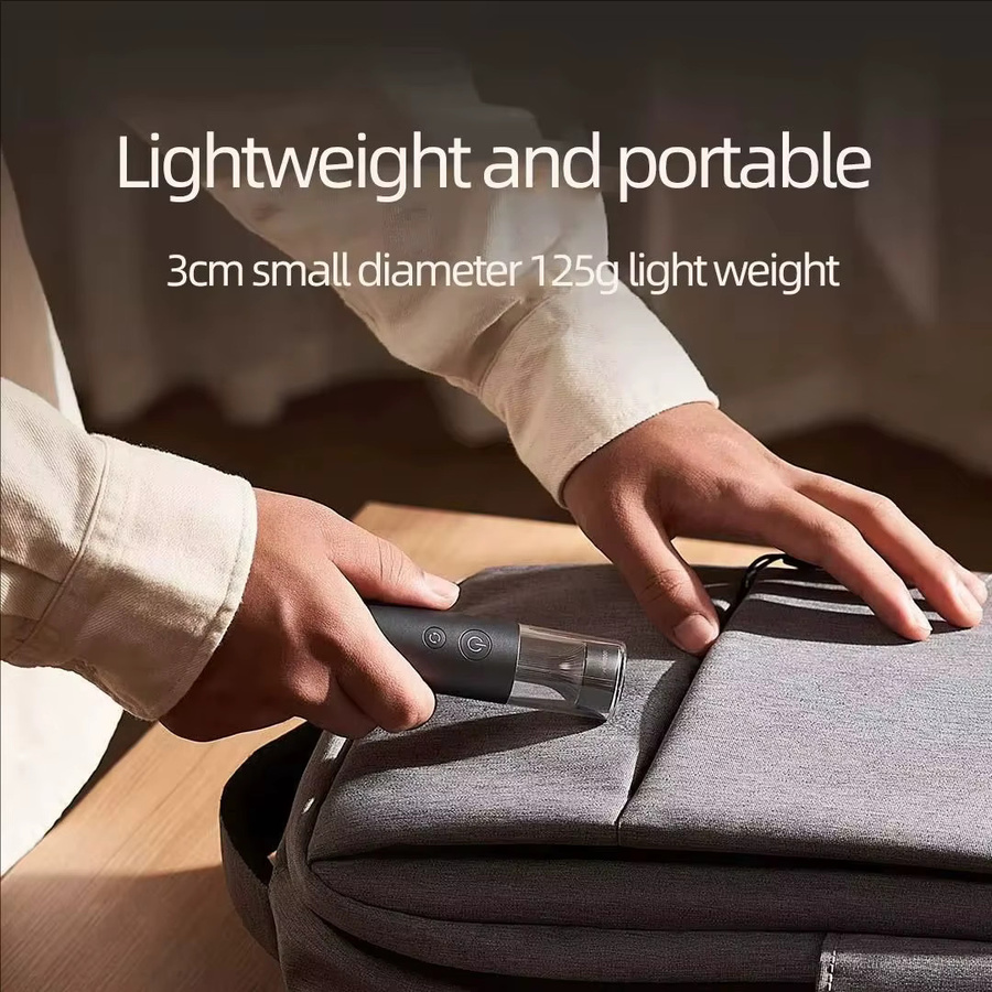 Mijia LED-Taschenlampe Schwarz, Tragbar und Wiederaufladbar mit 1000 Lumen und IP65 Wasserdichtigkeit für Notfälle und Outdoor-Einsätze - Bild 4