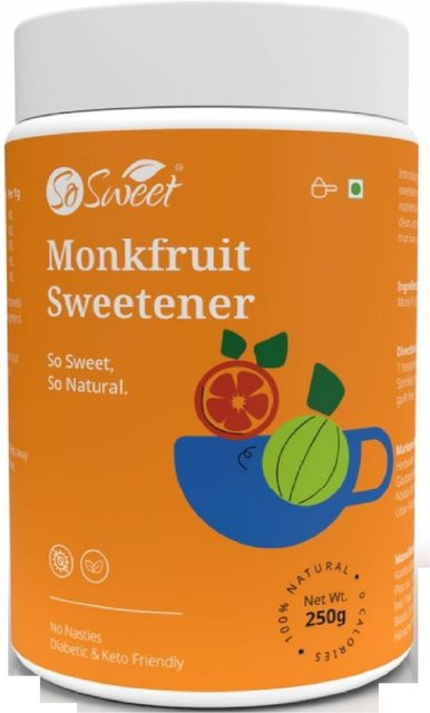 So Sweet Mönchsfrucht Süßstoff 250 g - Bild 1