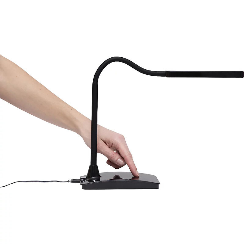 LED Tischleuchte Maul Pearly in Schwarz mit 3-fach Touch-Dimmer, drehbar und neigbar, 320 lm - Bild 2